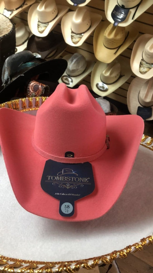 Tombstone 20X Women East West Cowboy Felt Hat Pink TOM-MAVPINK