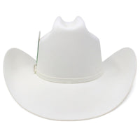 Tombstone 20X Cowboy Felt Hat White TOM-2407-W