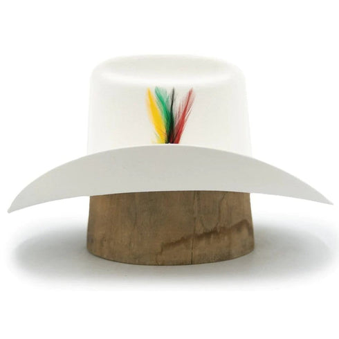 Tombstone 20X Cowboy Felt Hat White TOM-2407-W