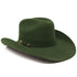 Tombstone 20x East West Cowboy Felt Hat (Green)