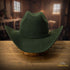 Tombstone 20x East West Cowboy Felt Hat (Green)