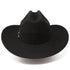 Tombstone 20X Cowboy Hat Sinaloa Style with feathers - Black