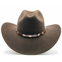 Tombstone 20X Cowboy Felt Hat Denver Chocolate Brown