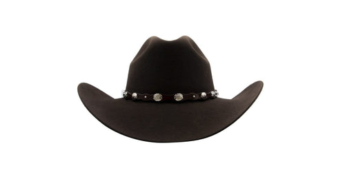 Tombstone 20X Cowboy Felt Hat Denver Chocolate Brown