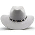 Tombstone 20X Cowboy Felt Hat Low Crown Cristal Gray TOM-4206