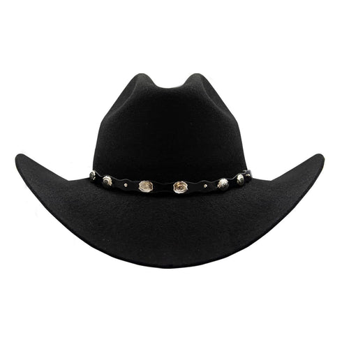 Tombstone 20X Black Denver Cowboy Felt Hat TOM-4201