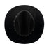 Tombstone 20X Black Denver Cowboy Felt Hat TOM-4201