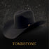 Tombstone 20X Cowboy Felt Hat East West Shape Granite gray TOM-4108