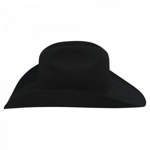 Tombstone 20X Cowboy Felt Hat East West Shape Black TOM-4102