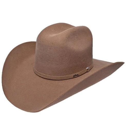 Tombstone 20X Cowboy Felt Hat East West Shape Brown