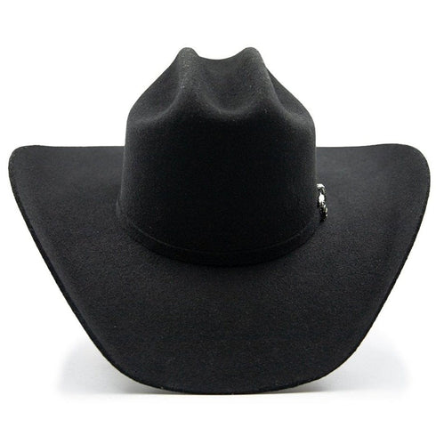 Tombstone 20X Cowboy Felt Hat Roper Shape - Black