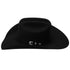 Tombstone 20X Cowboy Felt Hat Roper Shape - Black