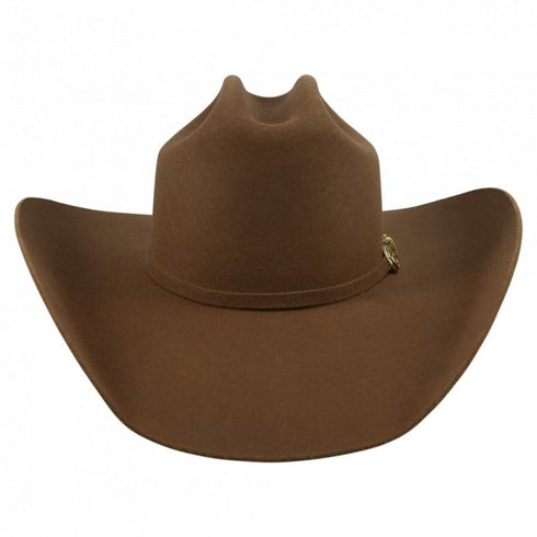 Tombstone 20X Cowboy Felt Hat Roper Shape Brown Walnut TOM-4211