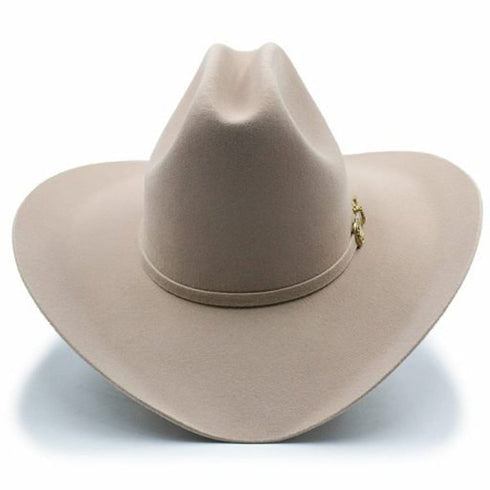 Tombstone 20X Cowboy Felt Hat Sonora Shape Beige (SilverBelly)