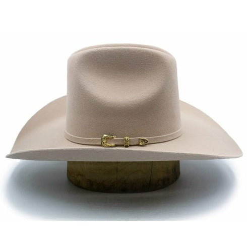 Tombstone 20X Cowboy Felt Hat Sonora Shape Beige (SilverBelly)