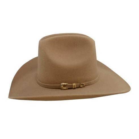 Tombstone 20X Cowboy Felt Hat Sonora Shape Brown