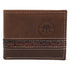 Tombstone Wallets Tombstone Chiseled Genuine Leather Wallet Tan TOM-W233