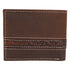 Tombstone Chiseled Genuine Leather Wallet Tan TOM-W233