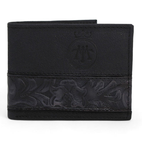 Tombstone Wallets Tombstone Genuine Leather Wallet Black TOM-W241