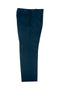 Tiglio Luxe Dark Teal Semi-Wide Leg Wool Marbella Dress Pants TL8189