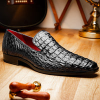 Marco_Di_Milano Trento Black Leather Dress Shoe
