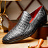 Marco_Di_Milano Trento Black Leather Dress Shoe