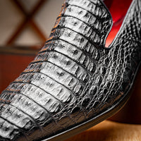 Marco_Di_Milano Trento Black Leather Dress Shoe