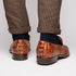 Marco Di Milano Trento Rustic Cognac Leather Shoe
