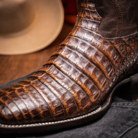 Marco Di Milano Tucson: Aged Brown Leather Luxury Shoe