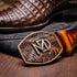 Marco Di Milano Tucson: Aged Brown Leather Luxury Shoe