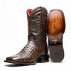 Marco Di Milano Tucson: Aged Brown Leather Luxury Shoe