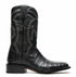 Marco Di Milano Tuscon Black Caiman Crocodile Square Toe Cowboy Boots
