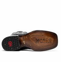 Marco_Di_Milano Tucson Black Leather Oxford