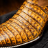 Marco Di Milano Tuscon Mustard Brown Caiman Square Toe Cowboy Boots