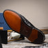 Zelli Tuscany Genuine Caiman Crocodile Penny Loafer in Black