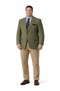 Tweed Sportcoats - Tweed Blazer Olive Green
