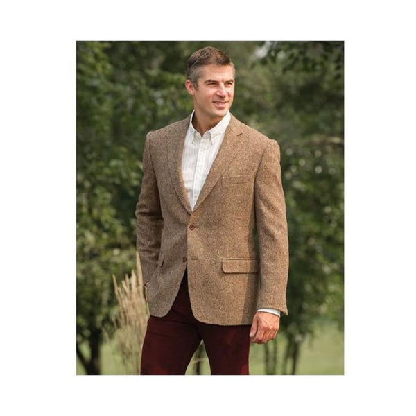 Tweed Sportcoats - Tweed Blazer Dark Brown