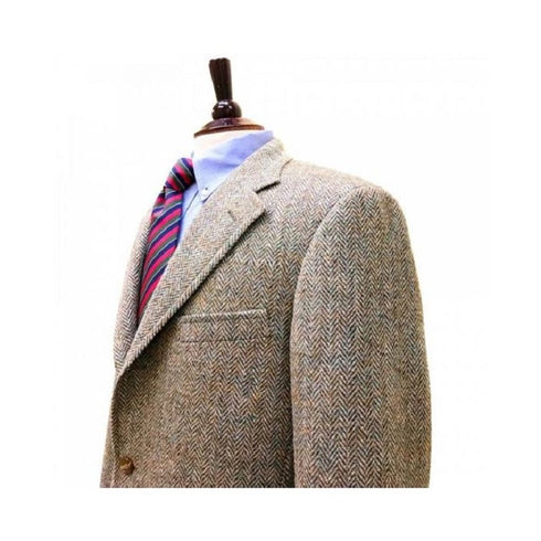 Tweed Lined Brown Sportcoats - Tweed Blazer