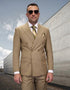 Statement Men's 2 Piece 100% Wool Fashion Suit - Bold Color