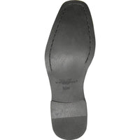 Bravo Mens Classic Square Pointy Toe Dress Shoe in Black