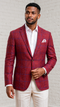 Berry Blazer Mens Sport Coat