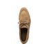 Zelli Venice Hand-Stitched Sueded Goatskin Boat Shoe in Taupe