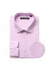 Verno Pink Classic Fit Spread Collar Dress Shirt - USA Men's Outlet