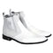 Vestigium Cat Shark Chelsea Boots White - White