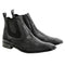 Vestigium Ostrich Leg Chelsea Boots Black - Black