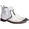 Vestigium Shark Chelsea Boots Faded White - Faded White