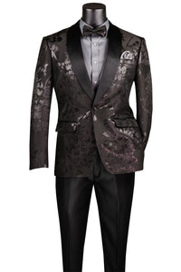 Fusion Black Tuxedo Jacket