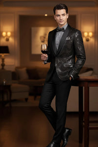 Fusion Black Tuxedo Jacket