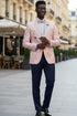Fusion Pink Tuxedo Jacket