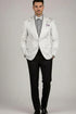 Fusion White Tuxedo Jacket